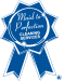 Maid to Perfection ribbon logo